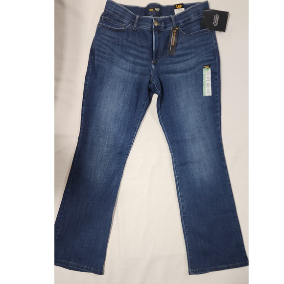 lee regular fit bootcut mid rise 16 medium W34x40L women's - Picture 8 of 11